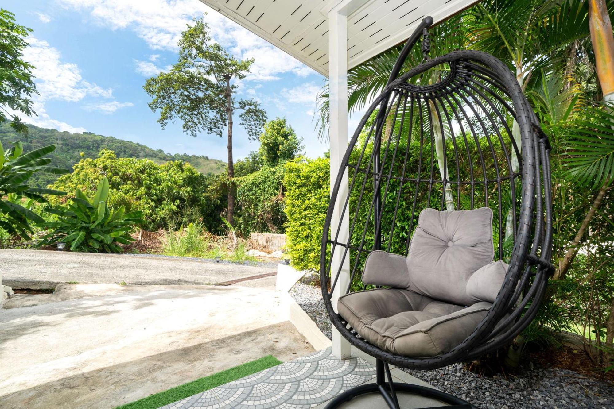 Oxavia Garden Oasis In Nai Harn - Your Private Tropical Garden With 3 Cabins And Jacuzzi Rawai Екстериор снимка