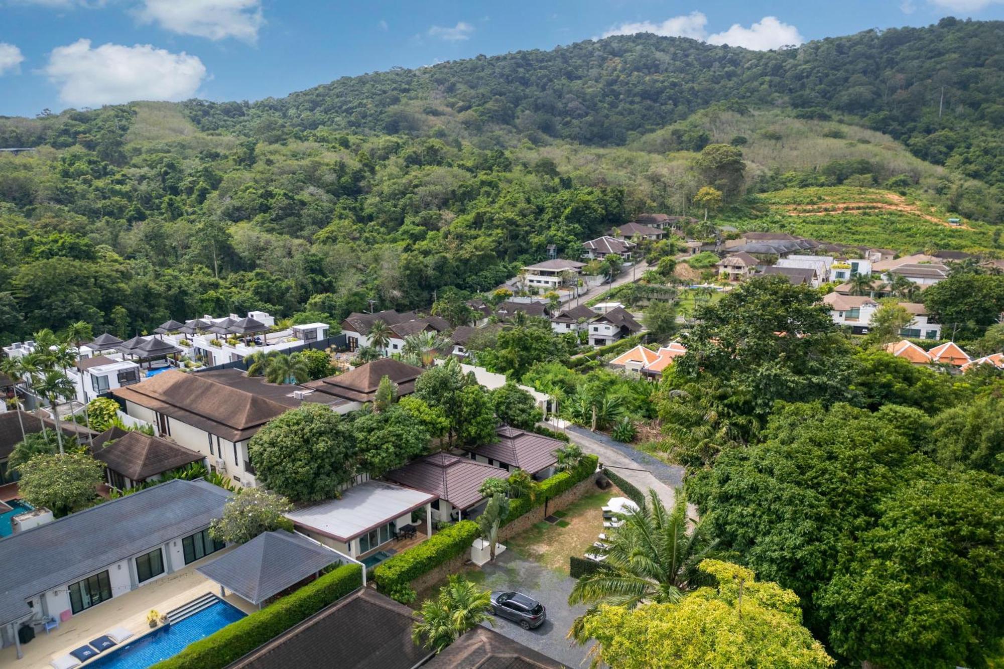 Oxavia Garden Oasis In Nai Harn - Your Private Tropical Garden With 3 Cabins And Jacuzzi Rawai Екстериор снимка