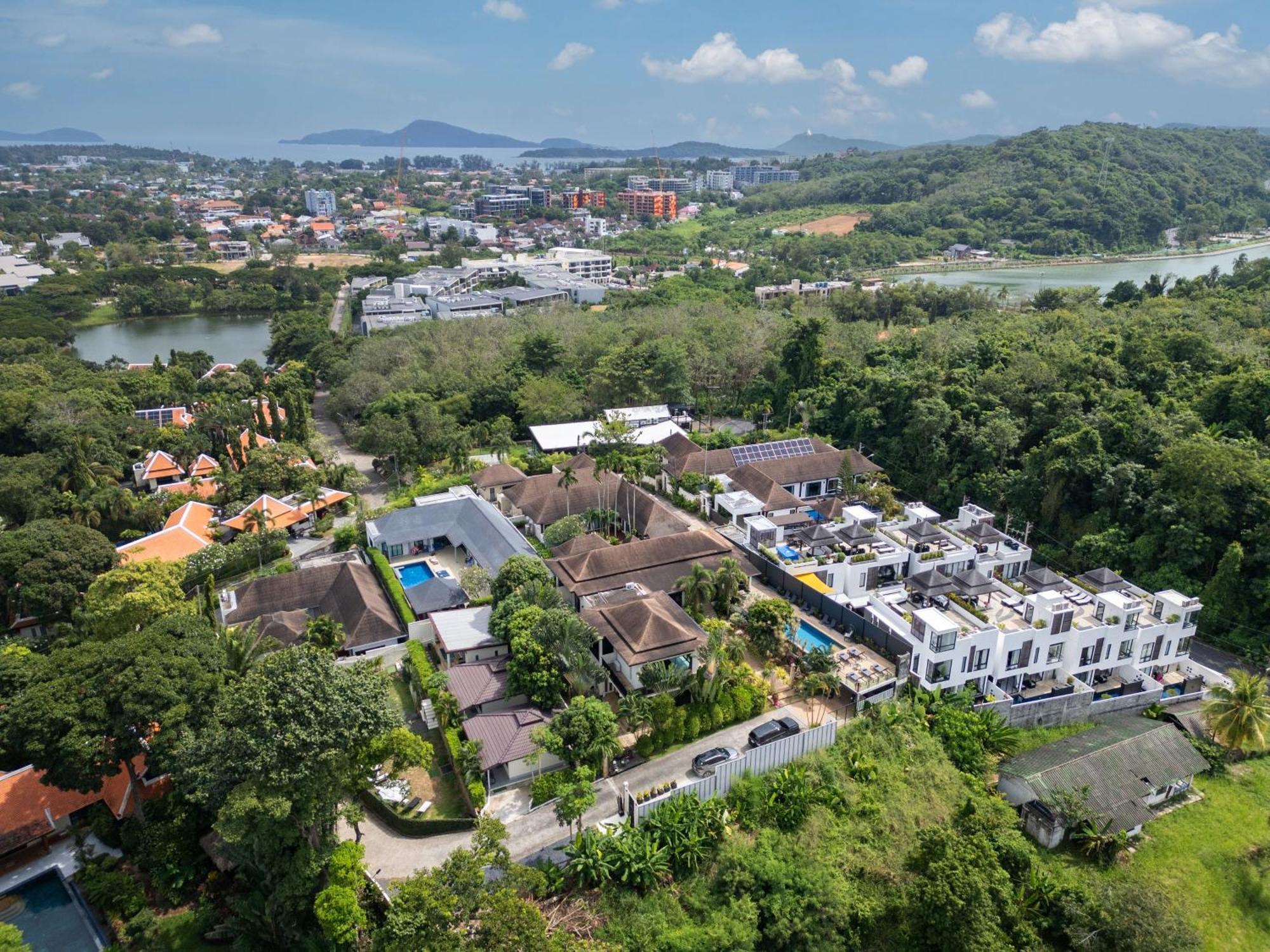 Oxavia Garden Oasis In Nai Harn - Your Private Tropical Garden With 3 Cabins And Jacuzzi Rawai Екстериор снимка